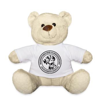 HANNOVERSCHER SCHWEISSHUND Jagdgebrauchshund - Teddy - Weiß - Vorne