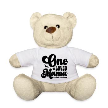 One Loved Mama - Teddy - Weiß - Vorne