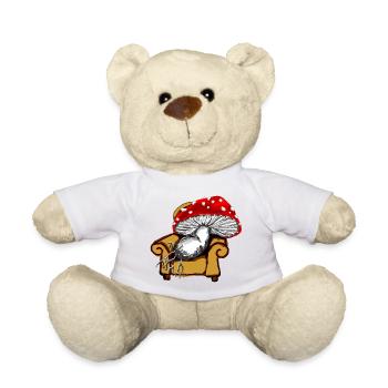 Pilz - Teddy - Weiß - Vorne