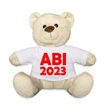 Abi 2023 - Teddy - Weiß - Vorne