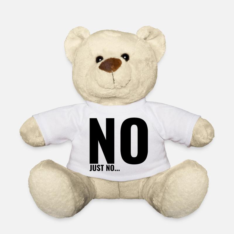 Non juste non - Nounours - blanc