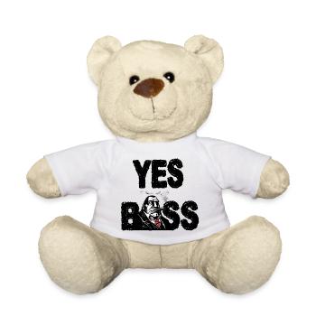 YES v1 - Teddy Bear - white - Front