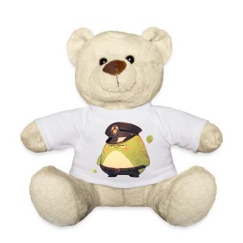 Avocat de police - Nounours - blanc - Devant