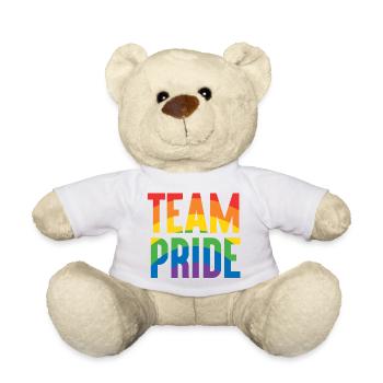 Pride Month LGBT - Team Pride - Teddy - Weiß - Vorne