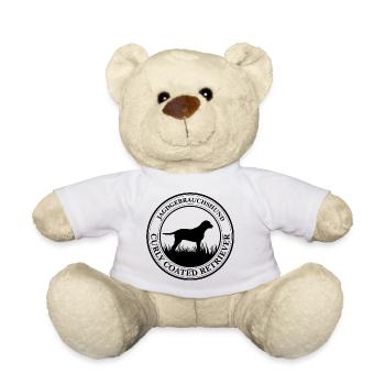Curly Coated Retriever Jagdgebrauchshund Wilsigns - Teddy - Weiß - Vorne