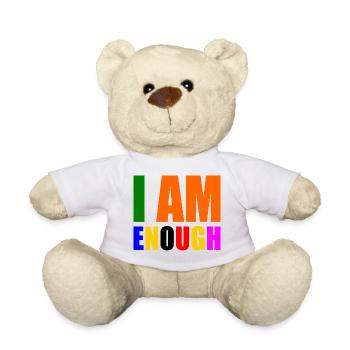 I am enough - Teddy - Weiß - Vorne