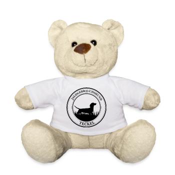 Teckel Jagdgebrauchshund Jagdhunde Hunde Wilsigns - Teddy - Weiß - Vorne