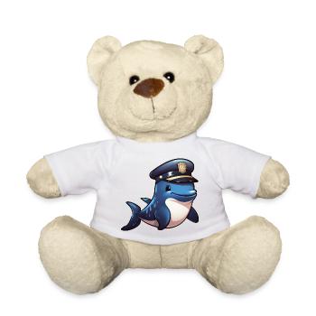 Baleine de la police - Nounours - blanc - Devant