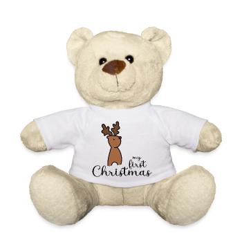 my first christmas design - Teddy - Weiß - Vorne