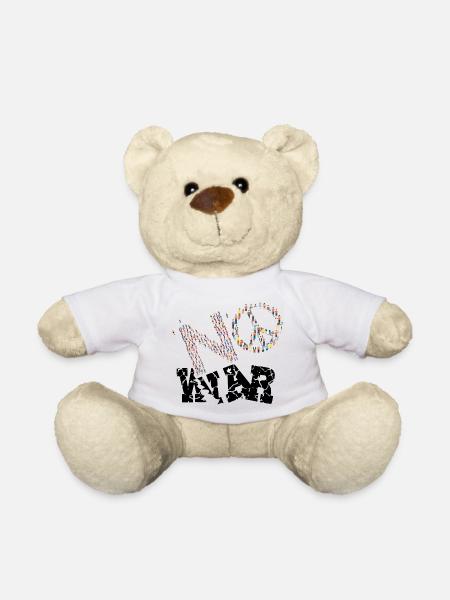 KEIN KRIEG - Teddy - Weiß