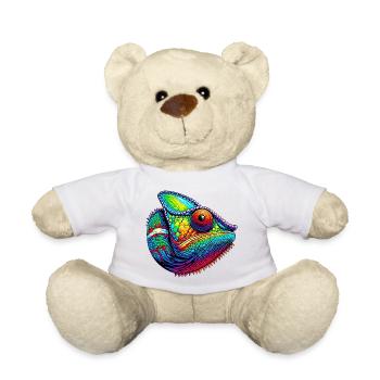 Chamäleon - Teddy - Weiß - Vorne