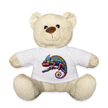 Chameleon - Teddy Bear - white - Front