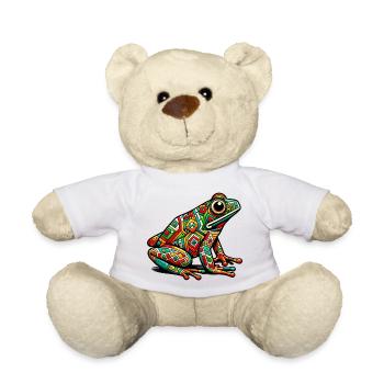 Frosch - Teddy - Weiß - Vorne