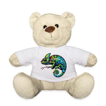 Chamäleon - Teddy - Weiß - Vorne