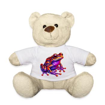 Frosch - Teddy - Weiß - Vorne