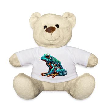 Roboter-Frosch - Teddy - Weiß - Vorne