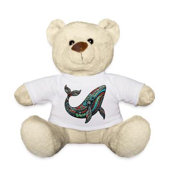 Wal - Teddy - Weiß - Vorne