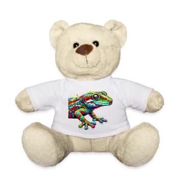 Gecko - Teddy Bear - white - Front