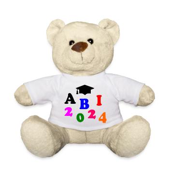 Abi 2024 - Teddy - Weiß - Vorne