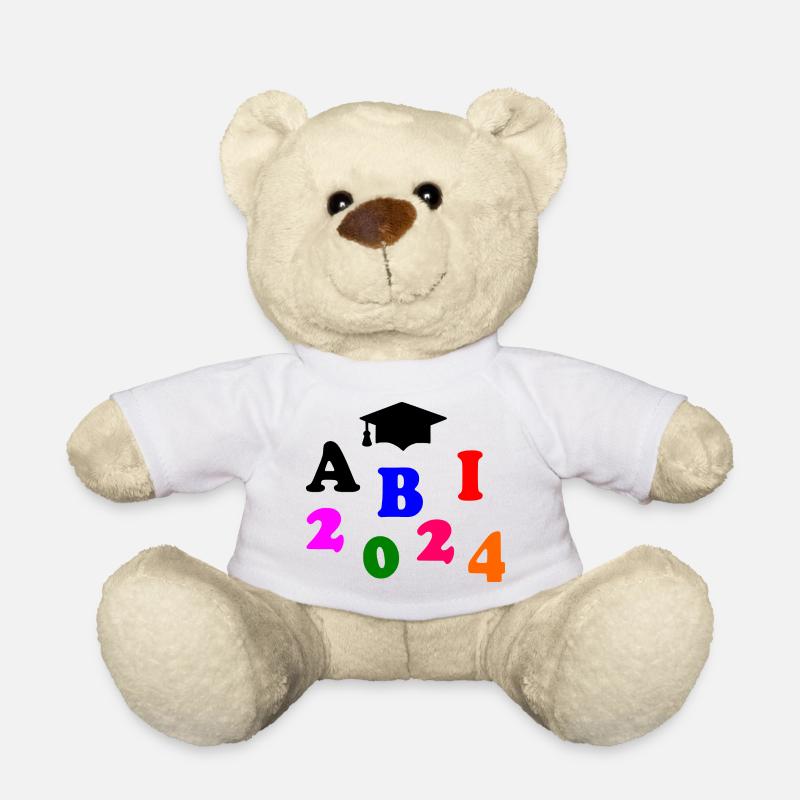Abi 2024 - Teddy - Weiß