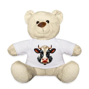 Vache - Nounours - blanc - Devant