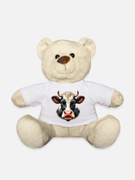 Kuh - Teddy - Weiß