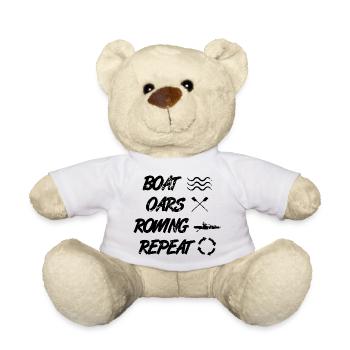 Ruderer Spruch - Teddy - Weiß - Vorne