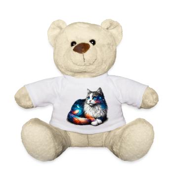 Katze - Teddy - Weiß - Vorne