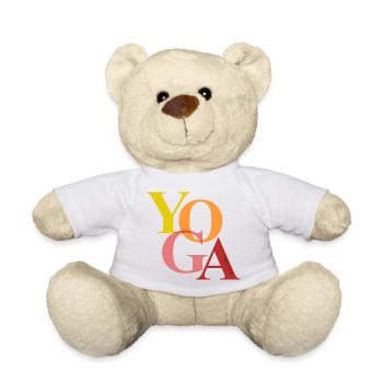 YOGA - Nounours - blanc - Devant