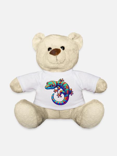 Gecko - Teddy - Weiß