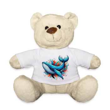 Wal - Teddy - Weiß - Vorne