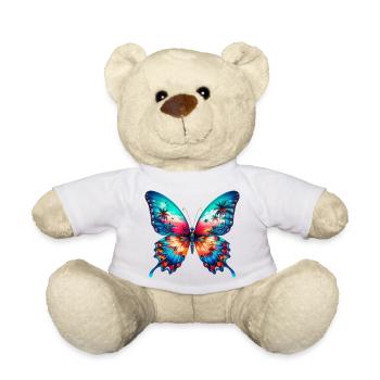 Schmetterling - Teddy - Weiß - Vorne