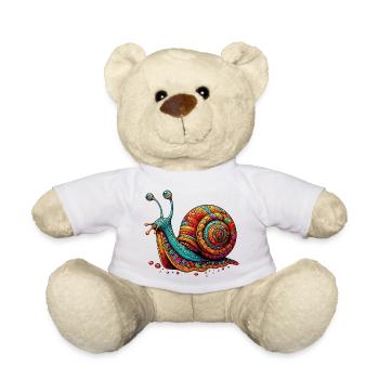 Escargot - Nounours - blanc - Devant