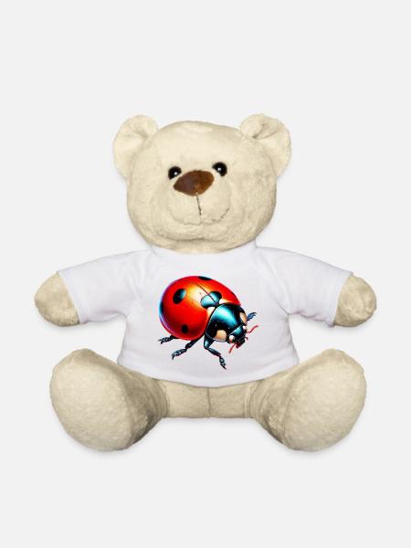 Ladybird - Teddy Bear - white