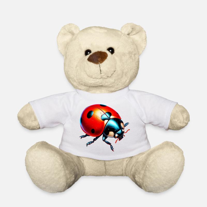 Coccinelle - Nounours - blanc