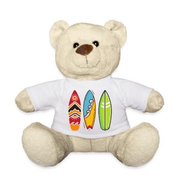 Surfboards - Teddy Bear - white - Front