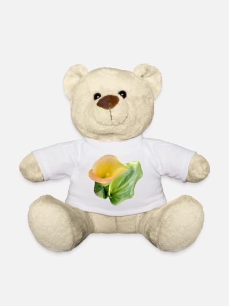 GELBE CALLA-LILIE - Teddy - Weiß