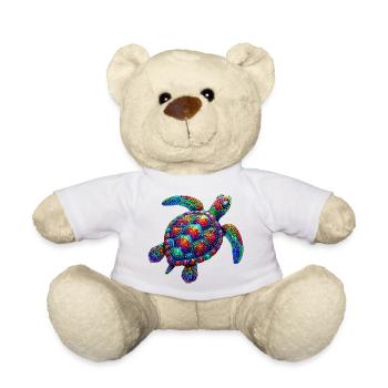 Tortue - Nounours - blanc - Devant