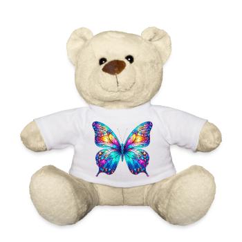 Schmetterling - Teddy - Weiß - Vorne