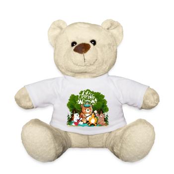 Camping crew - Teddy Bear - white - Front