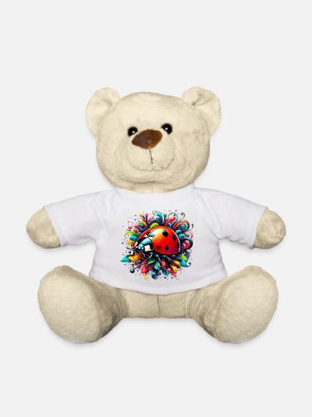 Ladybird - Teddy Bear - white