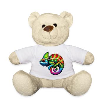 Chamäleon - Teddy - Weiß - Vorne