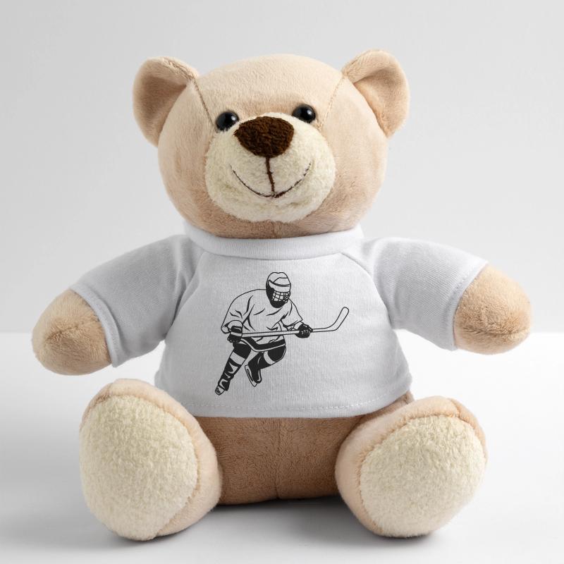 Eishockey Artwork Teddy