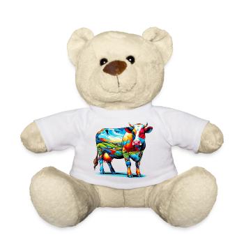 Vache - Nounours - blanc - Devant