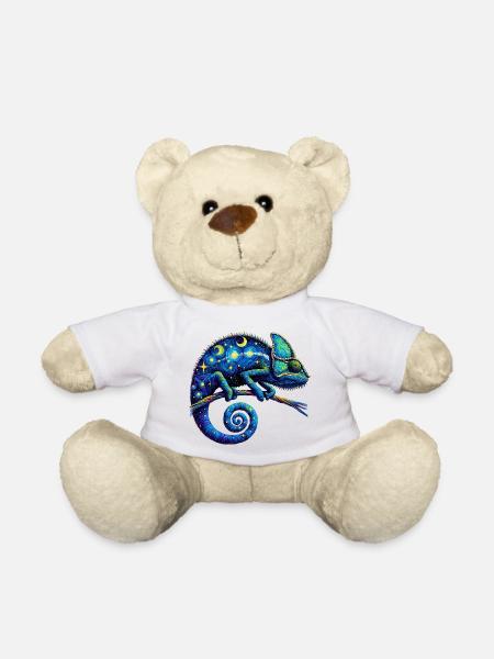 Chameleon - Teddy Bear - white