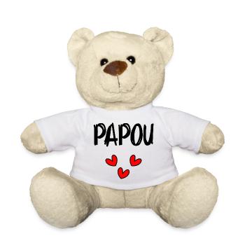 HAPPY FATHER'S DAY. DAD. FATHER'S DAY. FATHER - Teddy Bear - white - Front
