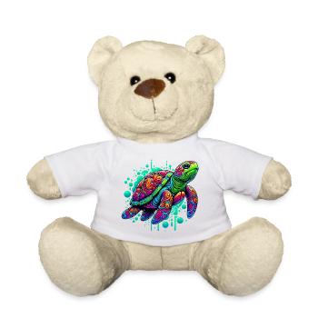 Tortue - Nounours - blanc - Devant