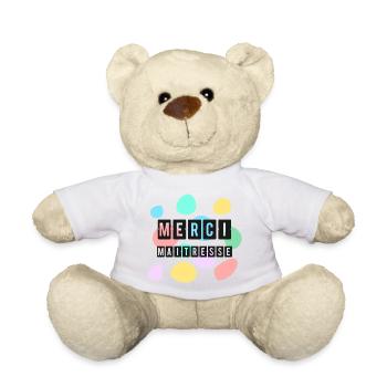 GELIEBTE. VIELEN DANK. DANKE HERRIN - Teddy - Weiß - Vorne
