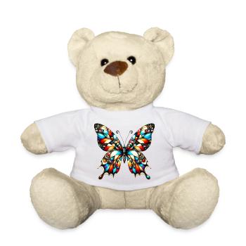 Butterfly - Teddy Bear - white - Front
