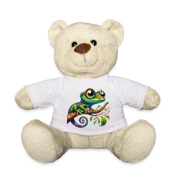 Gecko - Teddy Bear - white - Front